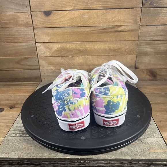 Vans Womens Size US 5 Comfycush Old Skool Tie Dye Lace Up Sneakers - Picture 4 of 10